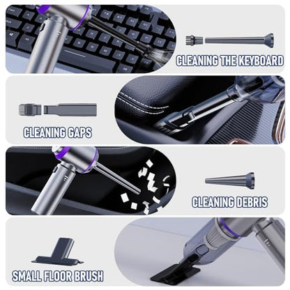Car Vacuum Cordless Mini Handhled 4
