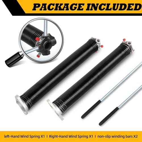 Pair of 2" Garage Door Torsion Springs 0.218X2"X28"