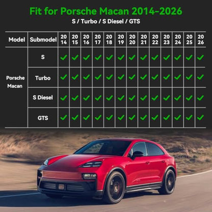 for Porsche Macan Floor Mats 2026 2014