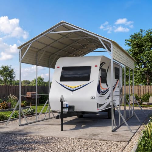 14x20x15 FT RV Metal Carport
