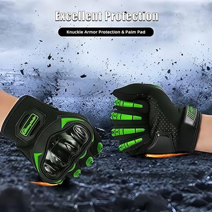 Motorcycle Gloves for Men and Women Touchscreen Guantes Para Motocicleta Hombre for Powersports BMX ATV MTB Motocross Scooter Dirt Bike Riding Gloves Motorcycle Mens Helmets Accessories