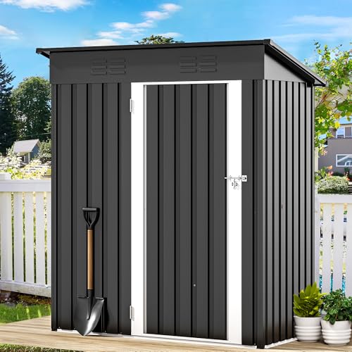 5x3ft Outdoor Storage Shed