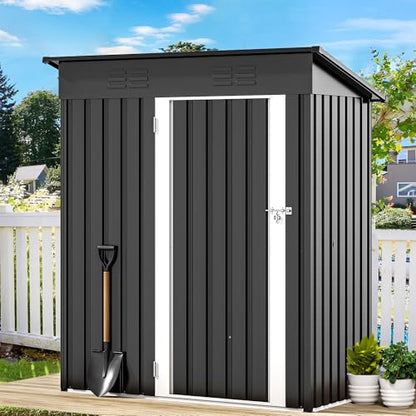 5x3ft Outdoor Storage Shed