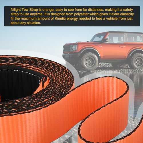 3" x 30' Recovery Tow Strap Lab Tested 31