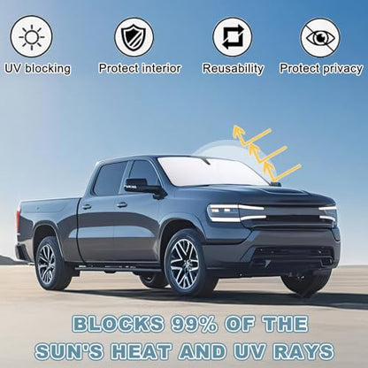 Premium Windshield Sun Shade for 2019