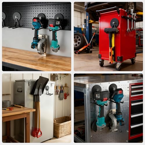 Upgraded Magnetic Hooks Heavy Duty (2 Count)