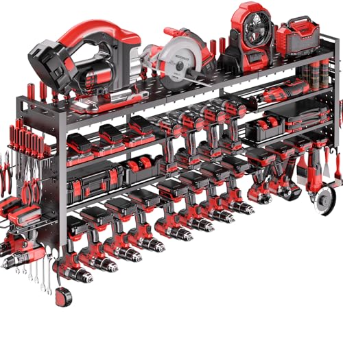 49.8" Power Tool Organizer Wall Mount