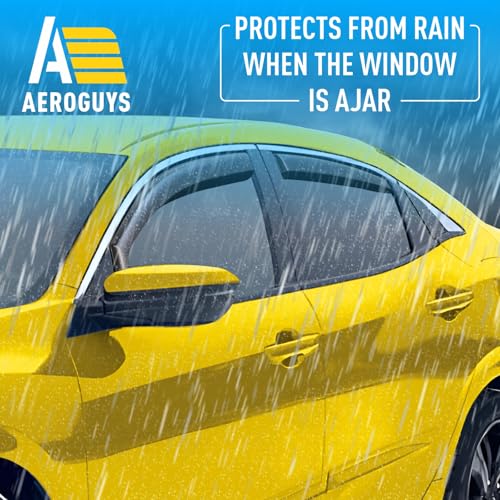 Extra Durable Window Deflectors in (4 Count)