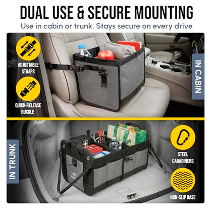 Modular 5 Section Trunk Organizer XL