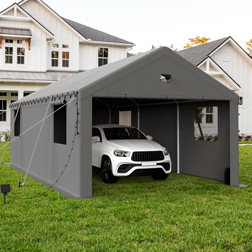 13x25 Heavy Duty Carport Canopy