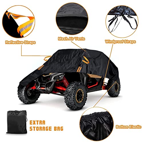 UTV X3 Cover Waterproof Heavy Duty Oxford Cloth All Weather Protection Covers 2