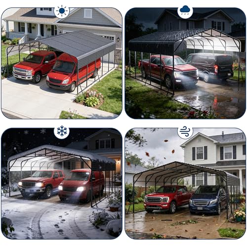 20x25FT Metal Carport w