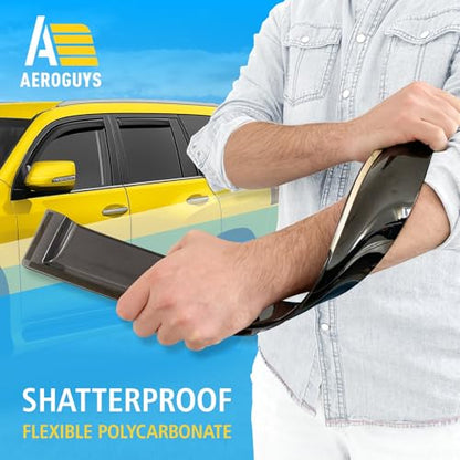 Extra Durable Window Deflectors in (4 Count)