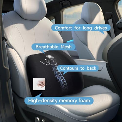 Really Plush Lumbar Support Pillow for Car Seat
