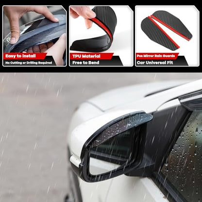 in Channel Window Rain Guards for Toyota Tundra Crew Max 2007 (4 Count)