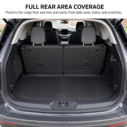Cargo Mat & Seat Back Covers for Ford Explorer 2020 (2 Count)