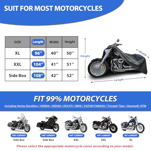 Motorcycle Cover for Sport Model Harley Davidson Sportster S