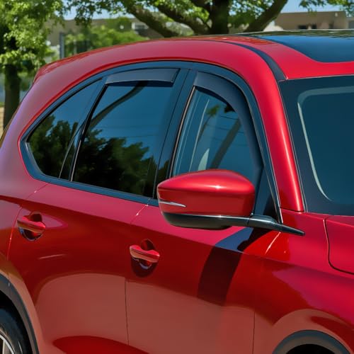 in Channel Extra Durable Rain Guards for Acura MDX 2022 (4 Count)