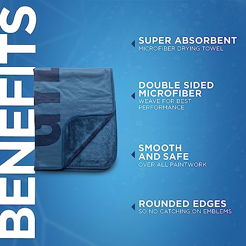 Silk Dryer Super Absorbenmt Scratch Free Microfiber Car Drying Towel (4.2 Ounce)