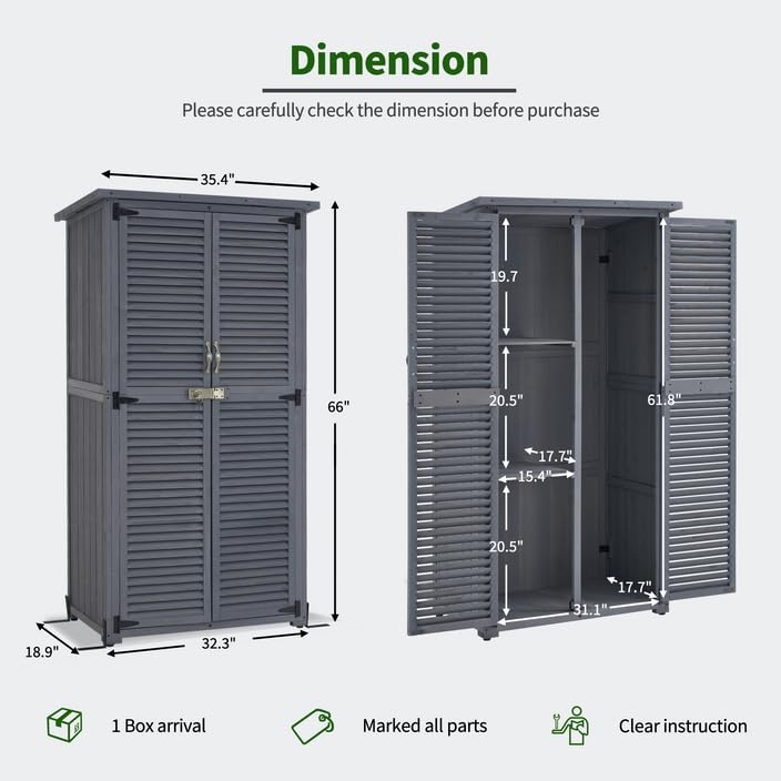 Outdoor Storage Cabinet