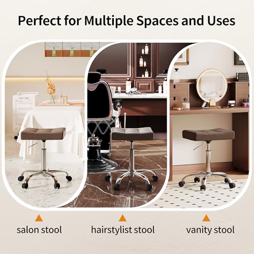 Hairstylist Stool with Wheels