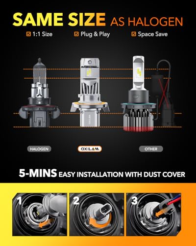 H13 LED Light Bulb (2 Count)