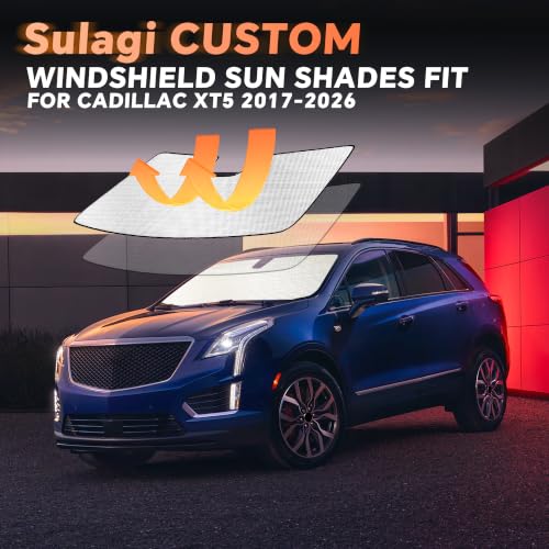 Windshield Sun Shade for Cadillac XT5 2017