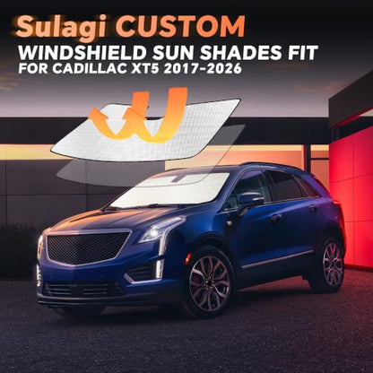 Windshield Sun Shade for Cadillac XT5 2017