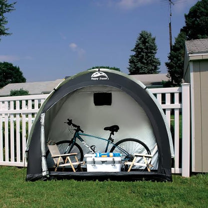 Outdoor Waterproof Bike Storage Tent Shed for 2