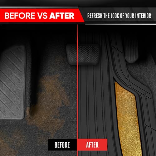 ChromeTech Car Floor Mats Full Set