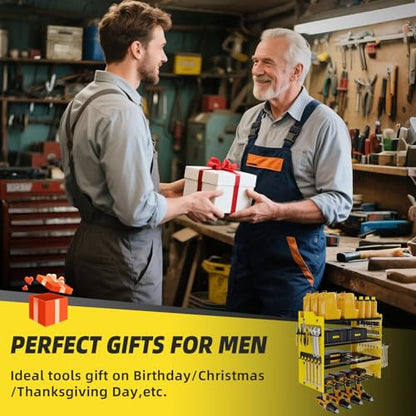 Power Tool Organizer Wall Mount with 4