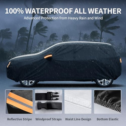 Multi Layer Car Cover Custom Fit for Toyota Highlander