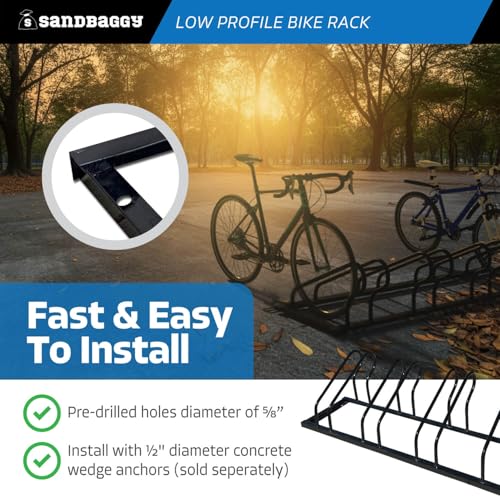 Commercial Low Profile Bike Rack