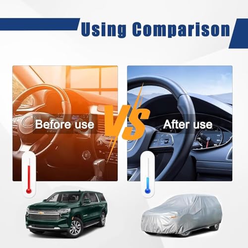 6 Layers Waterproof SUV Car Cover for Cadillac Escalade 2007