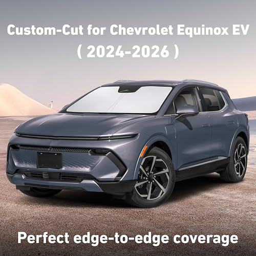 Windshield Sunshade Compatible for Chevrolet Equinox EV 2024