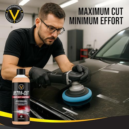 VPD Ultra Cut Heavy Polishing Compound for Extreme Correction 16 oz (16 Ounce)