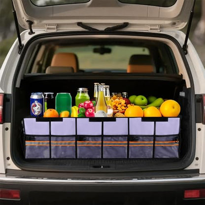 Car Trunk Organizer with Lid