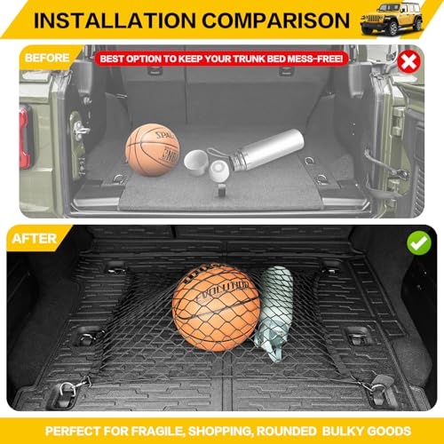 Trunk Mat with Net for 2018