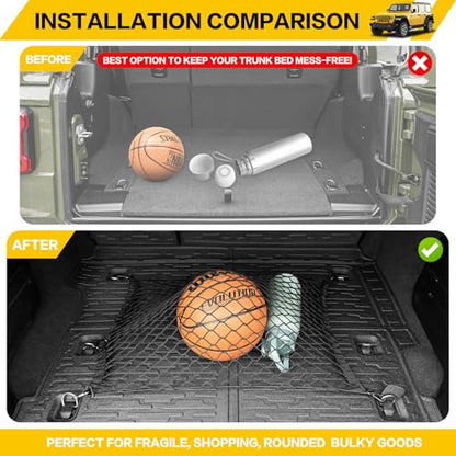 Trunk Mat with Net for 2018