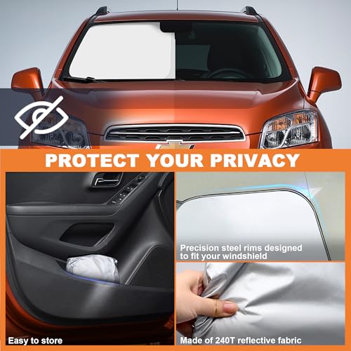 Foldable Front Windshield Sunshade fit for Chevrolet Trax 2013