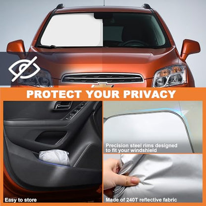 Foldable Front Windshield Sunshade fit for Chevrolet Trax 2013