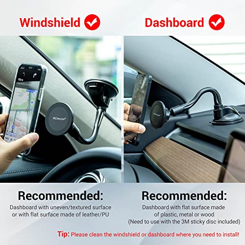 for MagSafe Car Windshield Mount Magnetic Holder