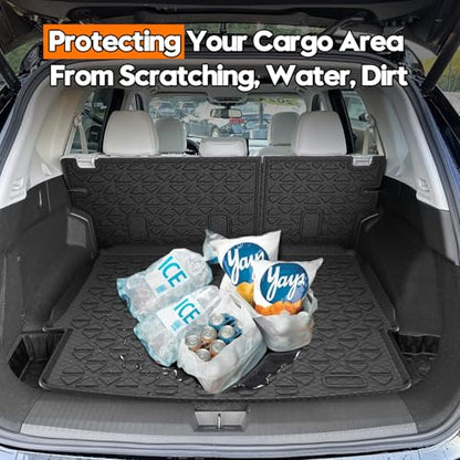 Trunk Cargo Mat for Nissan Rogue 2021 (4 Count)