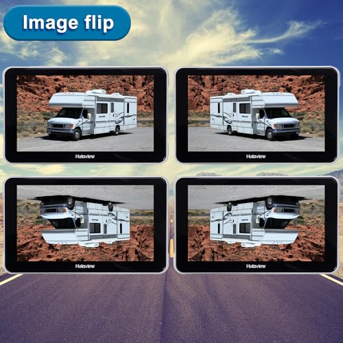 Byte Tango BT6 Touch RV Backup Camera Wireless 2.4G Digita FHD 1080P DVR Rearview and 5.5" Touch Screen Monitor System for RV