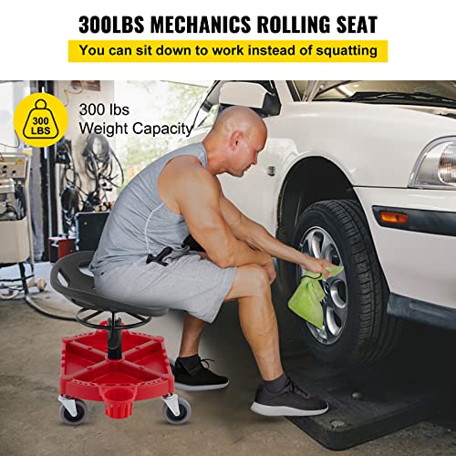Rolling Garage Stool