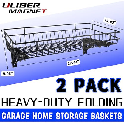 Large Folding Garage Shelf (2 Count)