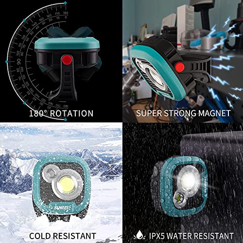 LED Rechargeable Magnetic Work Light SUNREI Mechanic Light