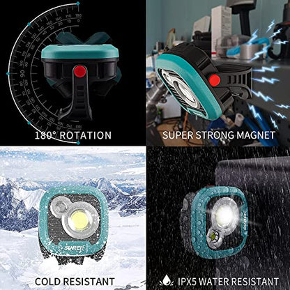 LED Rechargeable Magnetic Work Light SUNREI Mechanic Light