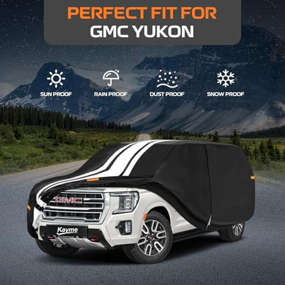 Heavy Duty Car Cover Custom Fit for GMC Yukon