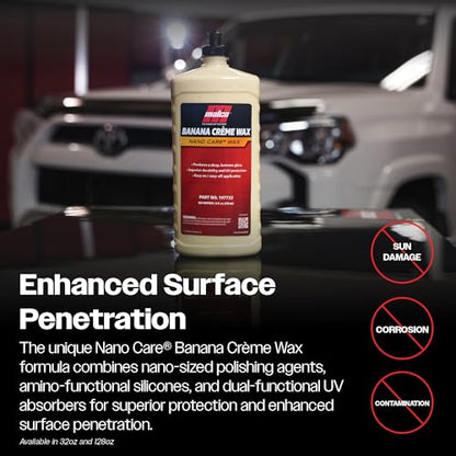 Nano Care Banana Creme Wax for Automotive Finishes (128 Fl Oz)